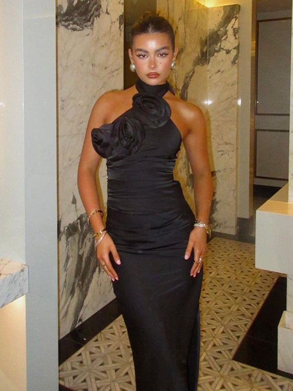 DDK Garden of Power Halter Gown
